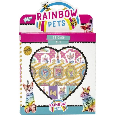 Totum Комплект стикери Totum Rainbow pets (T079106)