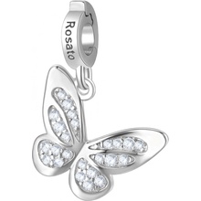 Rosato Hravý strieborný prívesok Motýlik Storie RZ180R