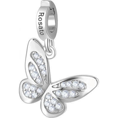 Rosato Hravý strieborný prívesok Motýlik Storie RZ180R