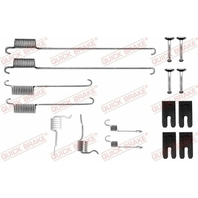 Súprava príslušenstva, brzdové čeľuste QUICK BRAKE 105-0829
