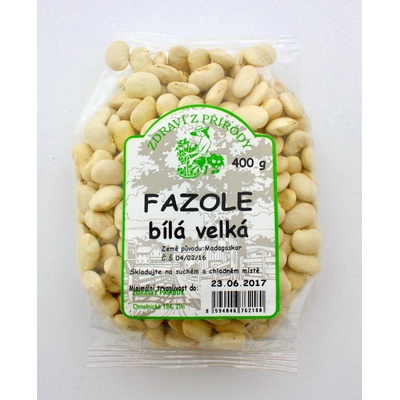 Zdraví z přírody Fazole bílá velká 400 g