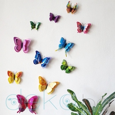 Пеперуди за декорация - 3d (90001)