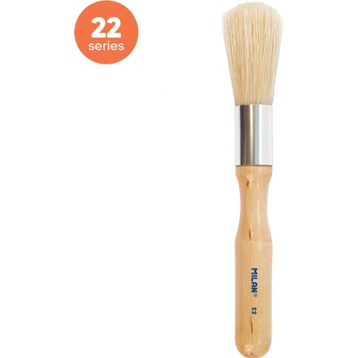 Štetec guľatý MILAN 22