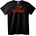 NOONEBRAND Тениска Сатанински огън - S, Black
