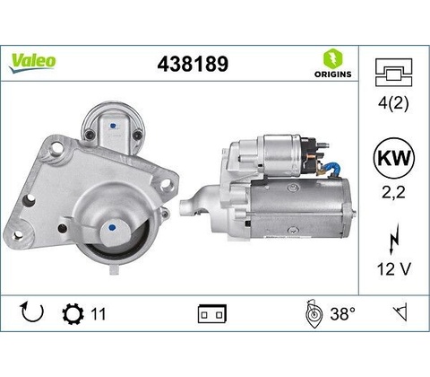 Startér VALEO 438189