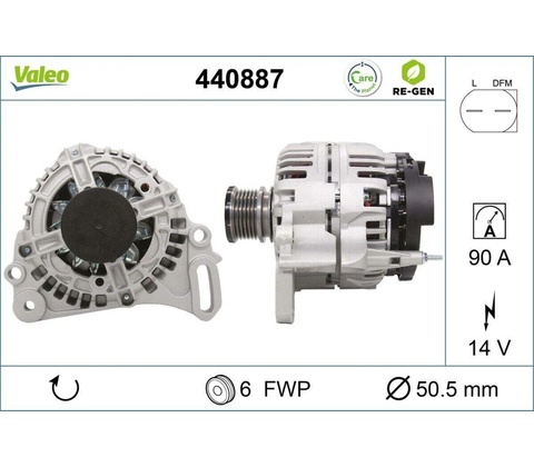 Generátor VALEO 440887