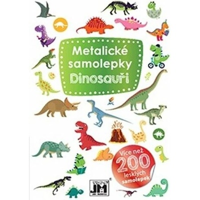 JIRI MODELS Metalické samolepky Dinosaury