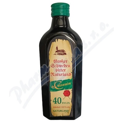 NATURLAND Švédské kapky + vitamin C 250 ml