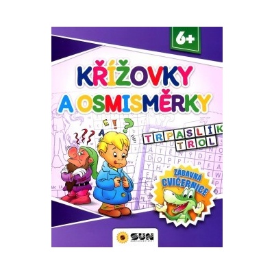 Zábavná cvičebnice - Křížovky a osmisměrky