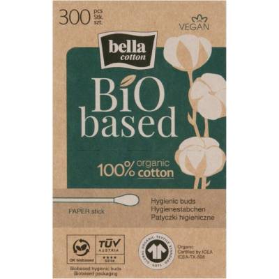Bella Cotton Vatové tyčinky kompostovateľné 300 ks