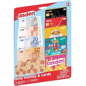 Casdon Комплект играчки банкноти и кредитни карти (57250)