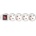 Somogyi Elektronic 4 Plug 3 m Switch (NV 4K-3/WH/1,5)