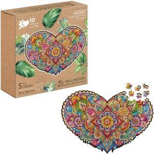 McQ by Alexander McQueen Alexander Mandala of Love with Love - wooden puzzle 150 pieces ZA6079