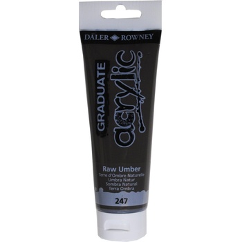 Daler-Rowney Graduate АКРИЛНА боя Raw Umber 120 ml 1 бр (123120247)