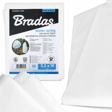 Bradas Netkaná zimná textília 30 g/m² biela 3,2 x 10 m
