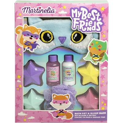 Детски комплект за баня Martinelia My Best Friends - 8 части, асортимент (MA12039)