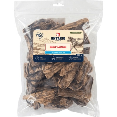 Ontario Pure Nature Sušené hovädzie pľúca 500 g