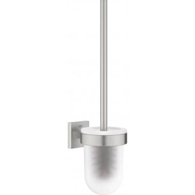 GROHE QuickFix Start Cube WC kefa nástenná s držiakom sklo supersteel 40977DC0