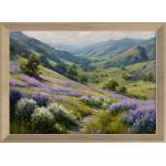 Styler Печатна картина с включена рамка 75x56 cm Violet Hills - Styler (OB-15076)