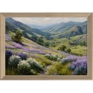 Styler Печатна картина с включена рамка 75x56 cm Violet Hills - Styler (OB-15076)