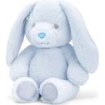Keel Toys Eкологична плюшена играчка Keel Toys Keeleco - Бебе зайче, синьо, 16 cm (SE9110) - ozone