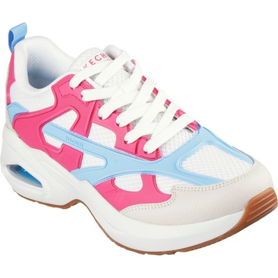 Skechers Маратонки Skechers Women's Classic Low-Top Trainers - White/Blue/Pink