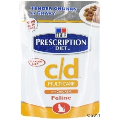 Hill's Prescription Diet Feline C/D Multicare kura 24 x 85 g
