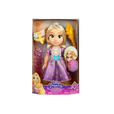 Disney Детска играчка Jakks Pacific, Disney Princess, Рапунцел с магическа коса, 10-15 интерактивни фрази, 130098