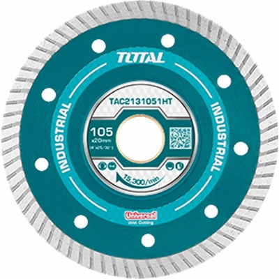Total Kotouč diamantový řezný 125 x 22,2 mm TAC2131251HT