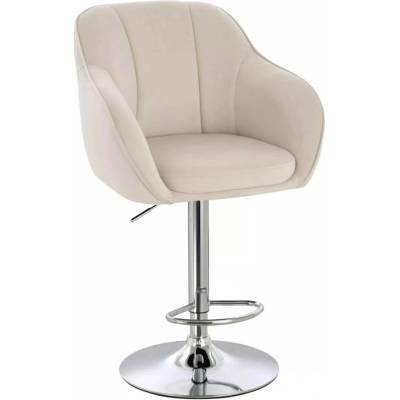 LuxuryForm Design Avola Velur na striebornom tanieri krémová