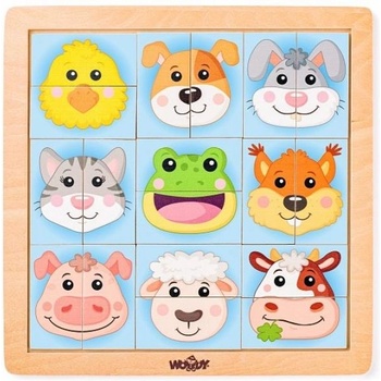 Woodyland Сглобяеми животински глави - домашни