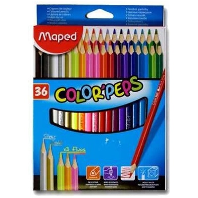 pastelky Maped trojhranné/ 36 ks (0086/9832017)