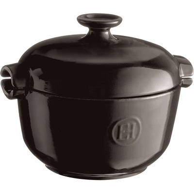 Emile Henry Тенджера за ориз "rice pot" - цвят черен (eh 4577-79)