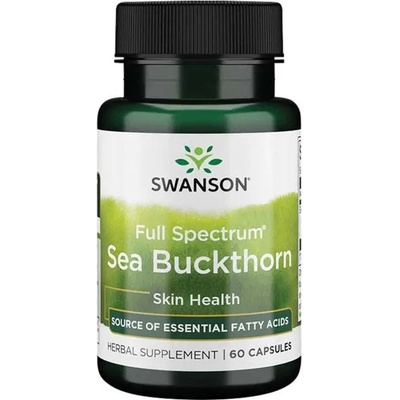 Swanson Full Spectrum Sea Buckthorn, 60 капсули, Swanson (SW1271)