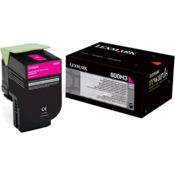 Lexmark 80C0S30 магента (magenta) оригинален тонер (80C0S30)