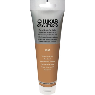 LUKAS Cryl Studio Plastic Tube АКРИЛНА боя Raw Sienna 125 ml 1 бр (746390012)