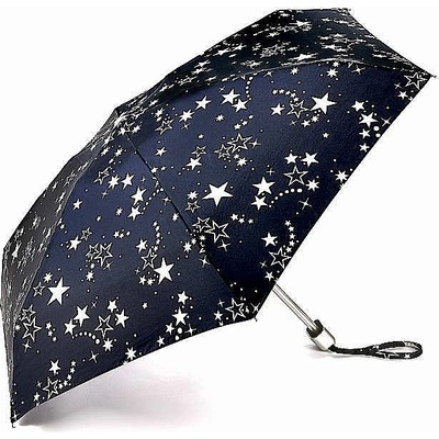 Fulton L501 tiny 2 night sky dámský skládací deštník stříbrný