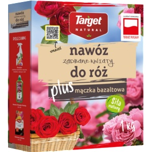 Target Торове „Zadbane Kwiaty за рози плюс базалтова прах 1 кг