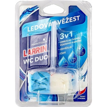 Larrin WC blok modrý/bílý komplet Ledová svěžest 40 g