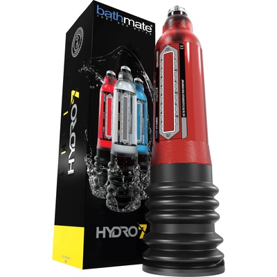 Пенис хидро-помпа, увеличава размерите - Hydro 7 Red (BATHMATE63)