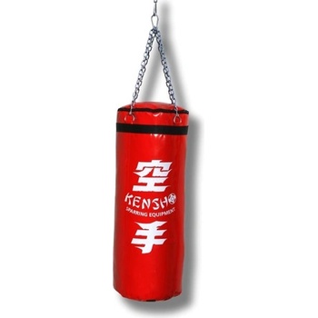 Kensho Боксов чувал, червен, еко кожа 100x40 см KENSHO