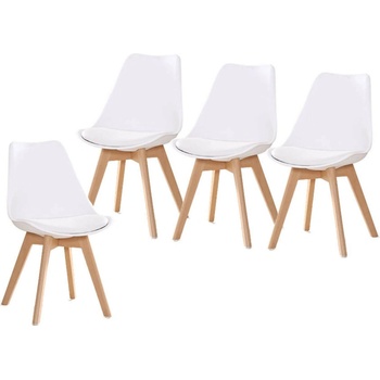 Trendie Scandi bílé 4 ks