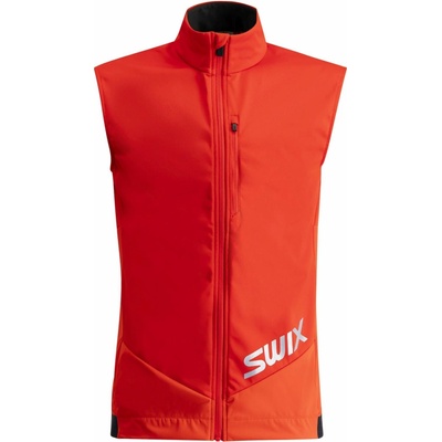 Swix Quantum Windstopper Vest M Fiery Red