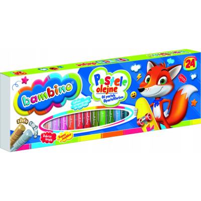 Bambino voskové pastelky 24 ks