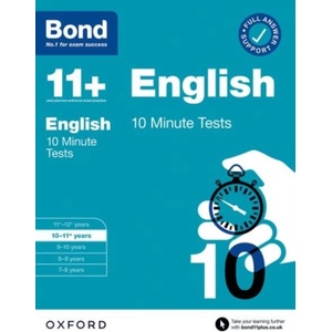 Bond 11+: Bond 11+ 10 Minute Tests English 10-11 years (ISBN: 9780192778369)