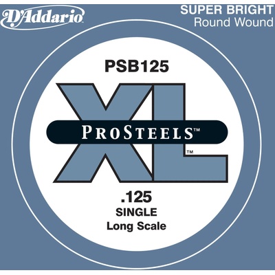 D'Addario PSB125 Еденична струна за бас китара