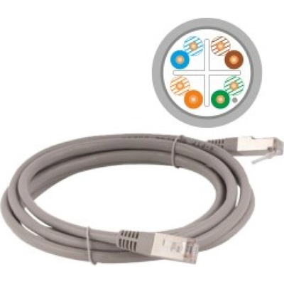 ALANTEC KKS6SZA5.0 networking cable Grey 5 m Cat6 F/UTP (FTP) (KKS6SZA5.0)