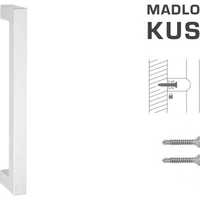 MPkovania FT - MADLO kód K02K 25x25 mm ST ks Rozteč madla: 600 mm, Rozmer profilu madla: 25x25 mm, Dĺžka: 625 mm