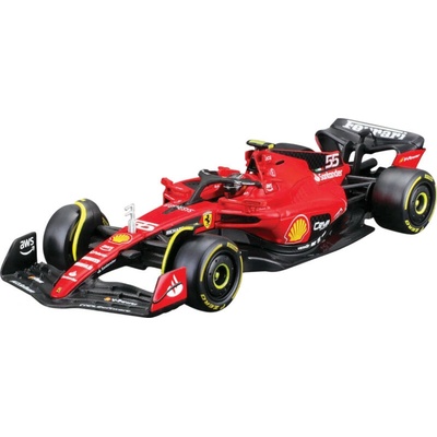 Bburago Formula F1 Ferrari Scuderia SF 23 2023 č.55 Carlos Sainzs řidičem 1:43