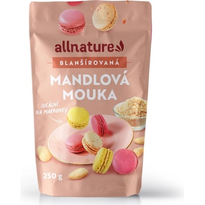 Allnature Mandlová mouka blanšírovaná 250 g – Zboží Dáma